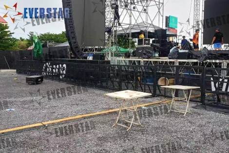 音楽フェスティバルの群衆バリア システムの選び方