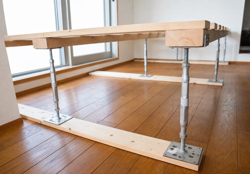 DIY 家具用の調整可能なスチール製サポート